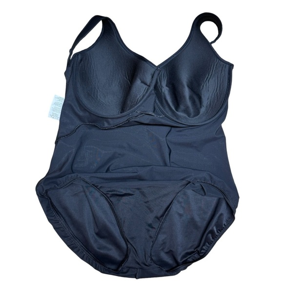 Miraclesuit Plus Size 20W Escape Underwire One Piece Swimsuit Must Haves Black - Picture 11 of 15